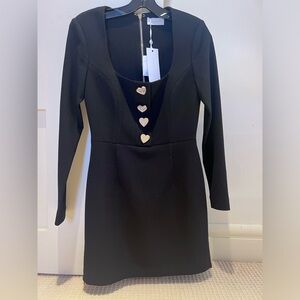 REBECCA VALLANCE Amara Square-neck Dress